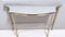 Vintage Brass Console Table with Mirrored Top, Italy, 1960s, Image 7