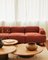 Raindrop Coffee Table Set in Microcrete and Terracotta by Fred Rigby Studio, Set of 3 3