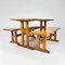 Mid-Century Scandinavian Pine Dining Set, 1960s, Set of 3 6