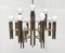 Mid-Century Space Age Chrome Chandelier, 1960s 5