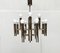 Mid-Century Space Age Chrome Chandelier, 1960s, Image 1