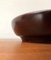 Mid-Century Auböck Style Wooden Bowl with Nutcracker Anvil, 1960s 11