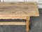 Larger French Bleached Oak Coffee Table, 1920, Image 14