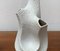 Mid-Century German White Sculptural Op Art Vases by Peter Müller for Sgrafo Modern, 1960s, Set of 6, Image 19