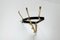 Mid-Century Corner Coat Rack in Metal, 1960s 1