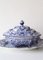 Large Hand-Painted Delft Soup Tureen with Tray 8