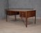 Mid-Century Italian Writing Desk in Walnut and Leather, 1950, Image 1