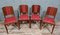 Art Deco Dining Chairs in Solid Oak, 1925s, Set of 4, Image 1