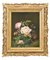Alexandre Debrus, Still Life with Roses, 1880, Oil on Canvas, Framed 1