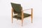 Safari Chairs with Green Canvas Fabric by Kaare Klint for Rud. Rasmussen, 1970s, Set of 2, Image 12