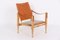 Safari Chair with Natural Leather by Kaare Klint for Rud. Rasmussen, Image 1