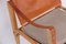 Safari Chair with Natural Leather by Kaare Klint for Rud. Rasmussen, Image 9