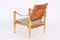 Safari Chair with Natural Leather by Kaare Klint for Rud. Rasmussen 5
