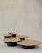 Raindrop Full Set in Oak and Black Oak by Fred Rigby Studio, Set of 6, Image 1