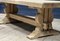 Vintage Farmhouse Dining Table in Bleached Oak, 1925 8