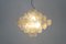 LS132 Chandelier Lamp in Murano Glass by Carlo Nason for Mazzega, 1960s 2