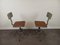 Adjustable Workshop Chairs from the Flambo Brand, 1950s, Set of 2, Image 15