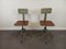 Chaises d'Atelier Ajustables de la Marque Flambo, 1950s, Set de 2 2