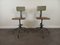 Adjustable Workshop Chairs from the Flambo Brand, 1950s, Set of 2 5