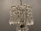 White Crystal Beaded Chandelier, 1960s, Image 3