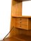 Scandinavian Bookcase with Drop-Leaf Desk, 1960s 9