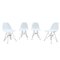 Plastic Chairs by Charles & Ray Eames for Vitra, 1990s, Set of 4 1