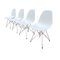 Chaises en Plastique par Charles & Ray Eames pour Vitra, 1990s, Set de 4 6