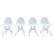 Plastic Chairs by Charles & Ray Eames for Vitra, 1990s, Set of 4 2