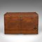 Antique Travelling Clerics Chest in Teak 3