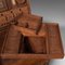 Antique Travelling Clerics Chest in Teak 10