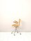 Model 3217 Office Chair by Arne Jacobsen for Fritz Hansen, 1950s, Set of 2 3