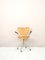 Model 3217 Office Chair by Arne Jacobsen for Fritz Hansen, 1950s, Set of 2 1