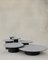 Set Complet Raindrop en Microcrete et Vert Mousse par Fred Rigby Studio, Set de 6 1