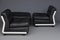 Amanto Chairs & Footstool by Mario Bellini for B&B Italia, 1979, Set of 3, Image 2
