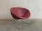 Chair Model Cocco with Signal Red Leather by J.H. Rohé for Rohé Noordwolde Holland, 1950s 2
