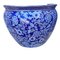 Vintage Chinese Cobalt Blue Planter 1