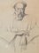Amador Garrell I Soto, Study of Imam, 1947, Crayon sur Papier 1