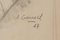 Amador Garrell I Soto, Studie des Imam, 1947, Bleistift auf Papier 7