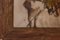 Guerrero africano que baila con gallo, óleo sobre lienzo, años 50, Imagen 10