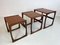 Tables Gigognes Vintage de Nathan, 1960s, Set de 3 1