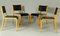 Bentwood Side Chairs by Wilhelm Ritz for Wilkhahn, 1960s, Set of 4 2