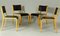 Bentwood Side Chairs by Wilhelm Ritz for Wilkhahn, 1960s, Set of 4, Image 2
