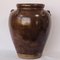 Large Brown Stoneware Pot, Image 6