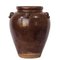 Vaso grande in gres marrone, Immagine 1