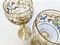 Art Nouveau Roman Style Wine Glasses with Hand-Painted Crystal Glass from Glashütte Theresienthal, Germany, 1920s, Set of 2 4