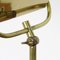 Banker Table Lamp in Brass and Steel 3