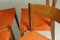 Pia Chairs by Poul Cadovius for Girsberger, 1960s, Set of 4 3