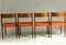 Pia Chairs by Poul Cadovius for Girsberger, 1960s, Set of 4, Image 7