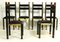 Dining Chairs by Paolo Barracchia for Roman Deco, 1980s, Set of 6, Image 4