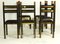 Dining Chairs by Paolo Barracchia for Roman Deco, 1980s, Set of 6, Image 7